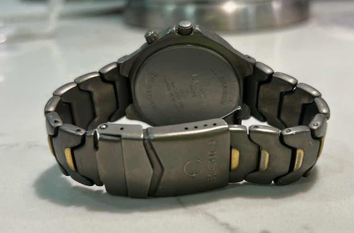 Photo 1 of ELGIN TITANIUM MENS WATCH