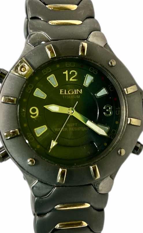 Photo 1 of ELGIN TITANIUM MENS WATCH