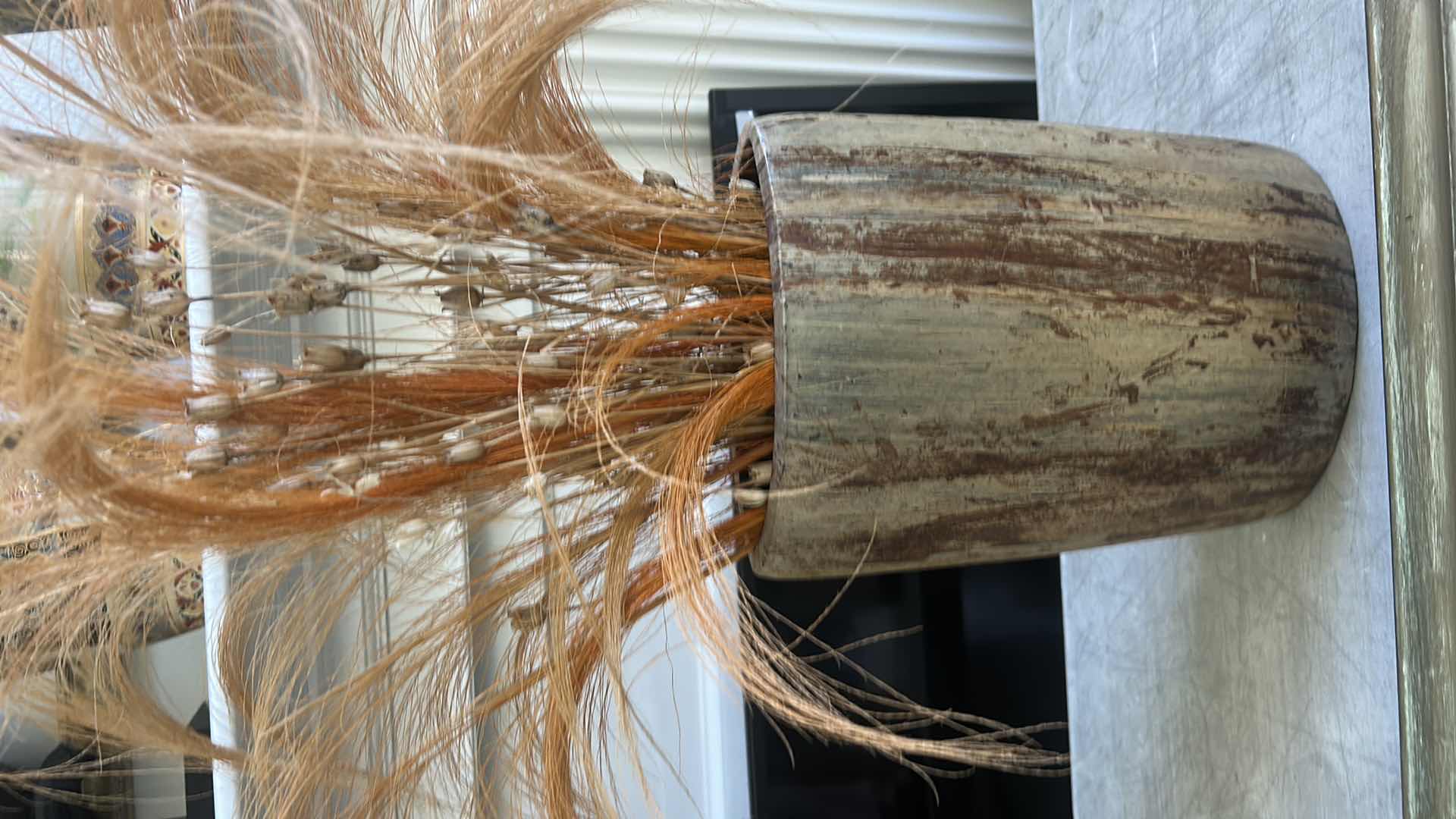 Photo 1 of HOME DECOR, (FRAMED DRYED
FLOWERS ARTWORK 26 1/4” x H14 1/4”)