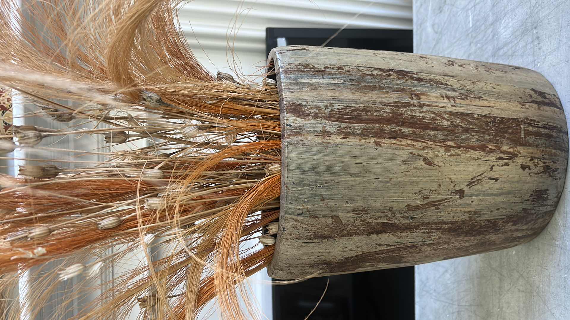 Photo 1 of HOME DECOR, (FRAMED DRYED
FLOWERS ARTWORK 26 1/4” x H14 1/4”)