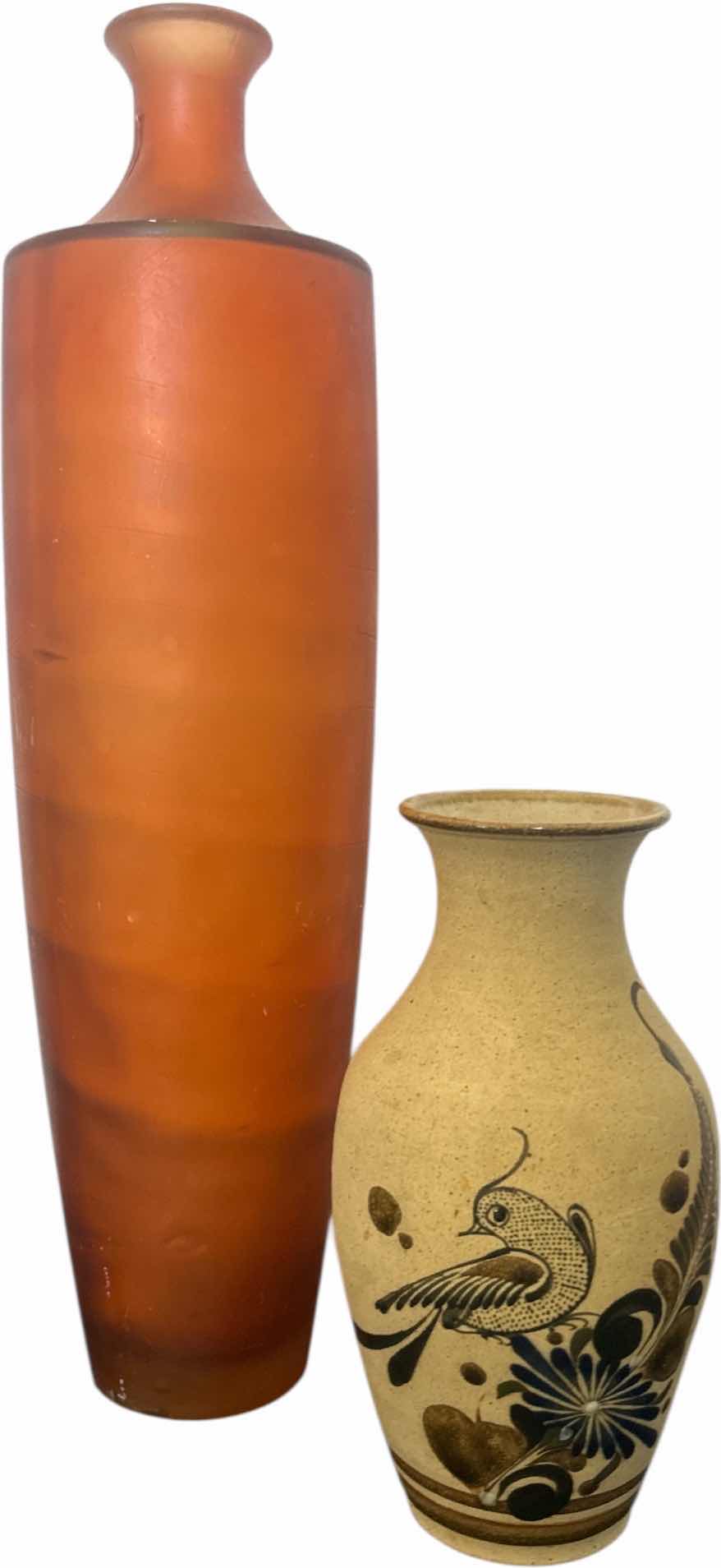 Photo 1 of 2 VASES, TALLEST H19”