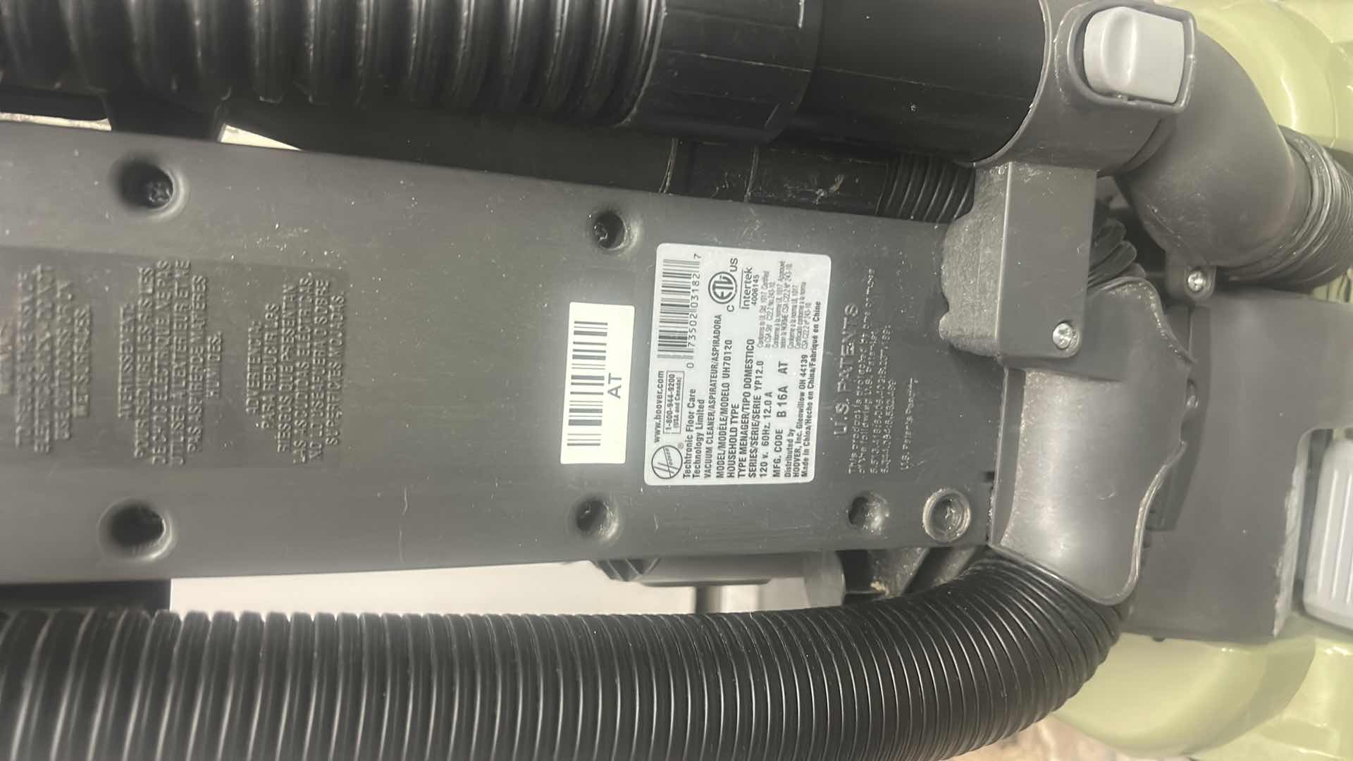 Photo 1 of HOOVER VACUUM CLEANER