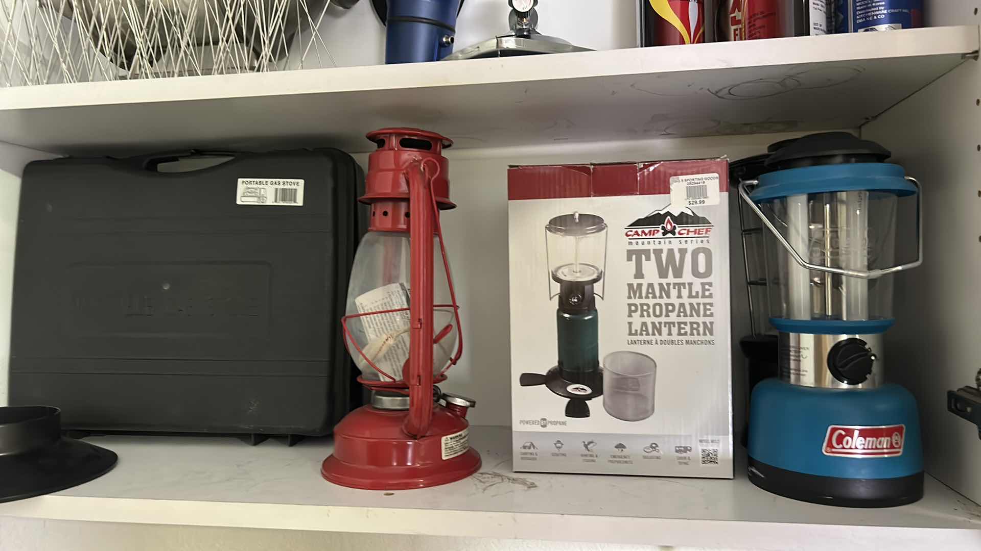 Photo 1 of CONTENTS OF CABINET IN GARAGE