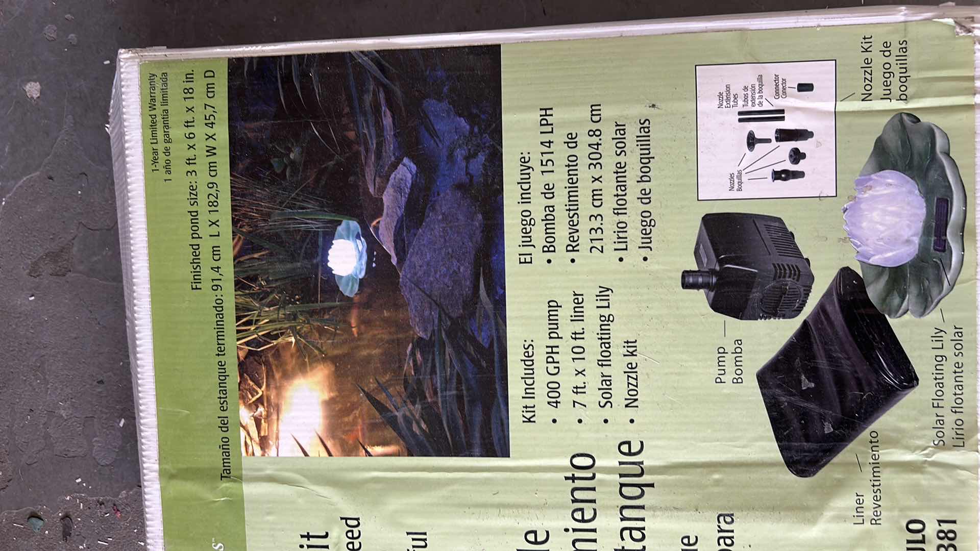 Photo 1 of POND LINER KIT