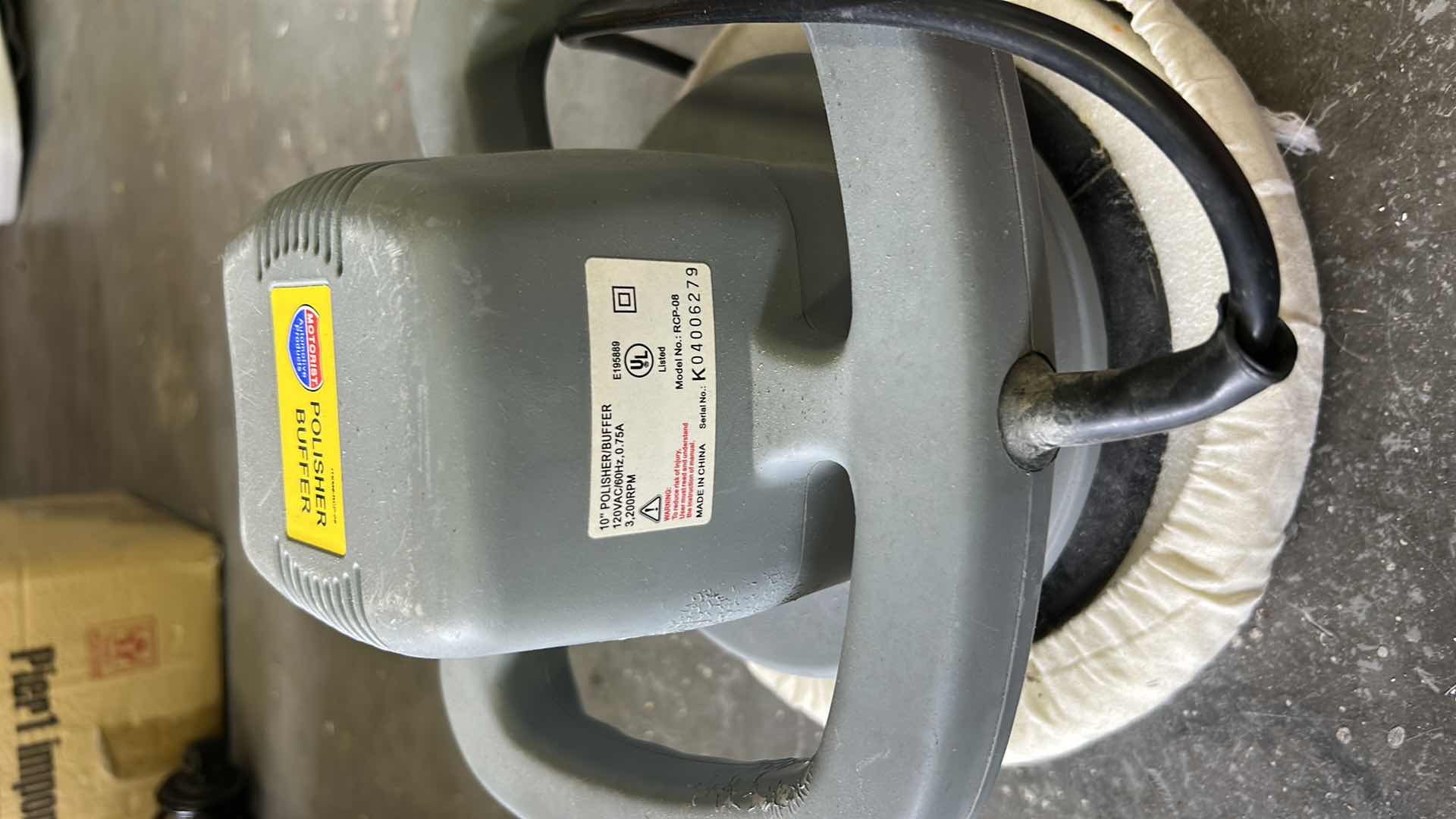 Photo 1 of 10” POLISHER BUFFER