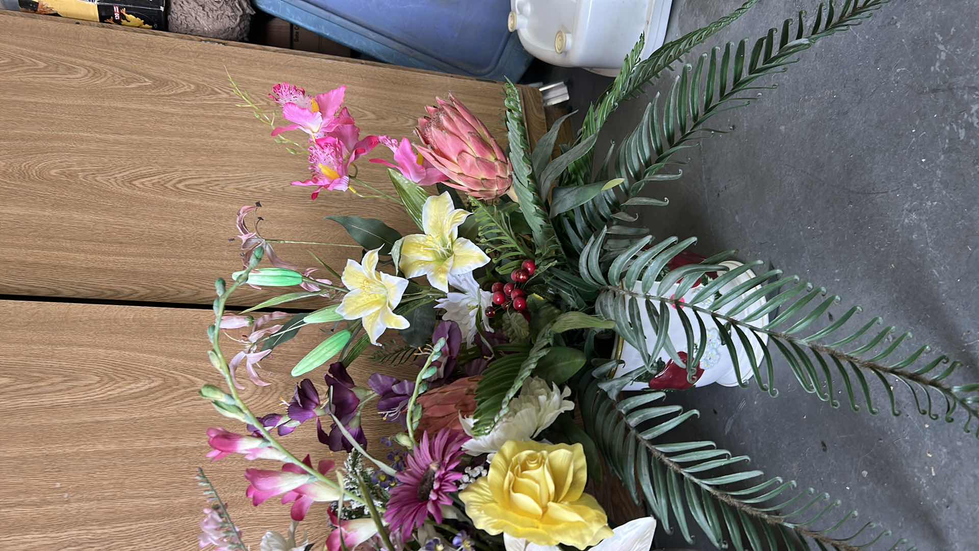 Photo 1 of 3 FAUX FLOWER ARRANGEMENTS