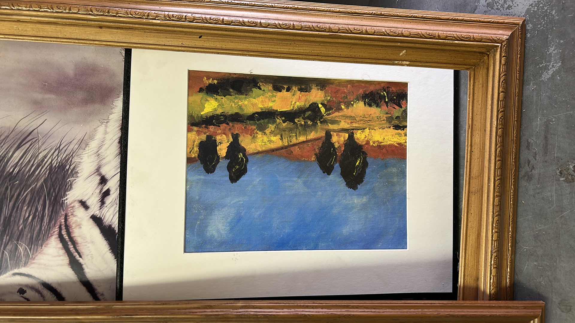 Photo 1 of STACK OF ARTWORK - THESE ARE LARGE PIECES MOSTLY  ABOUT 30” X H42”