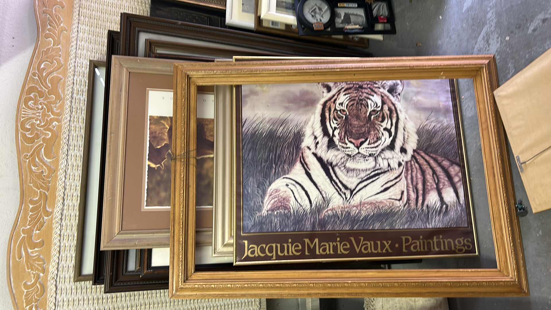 Photo 1 of STACK OF ARTWORK - THESE ARE LARGE PIECES MOSTLY  ABOUT 30” X H42”