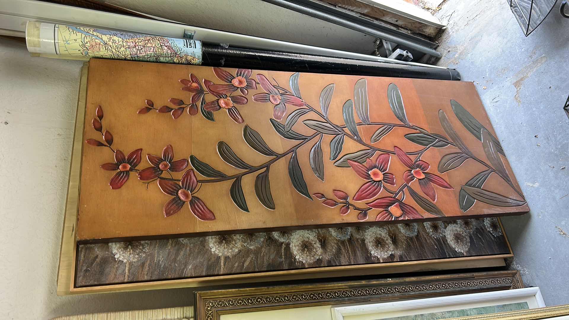 Photo 1 of STACK OF ARTWORK  LARGEST 23” x H48”