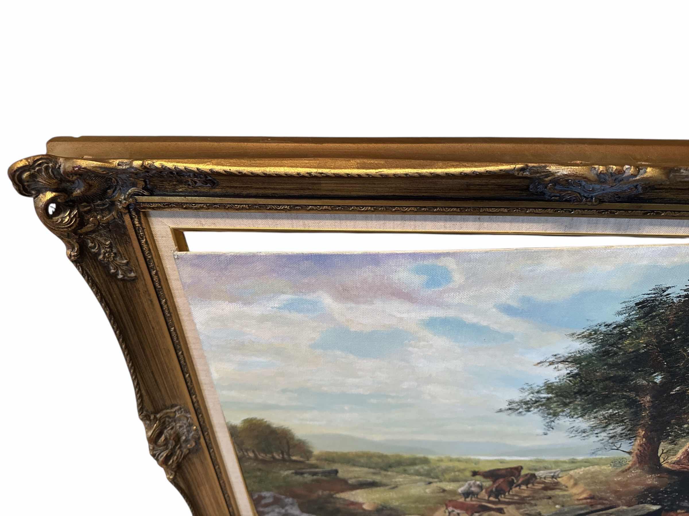 Photo 1 of 3- VINTAGE WOOD FRAMED ART PRINT SCENIC LANDSCAPE AND 2- KOELSCH SIGNED ART PRINTS 2003

FRAMED ART 
W30” X L26”

$161