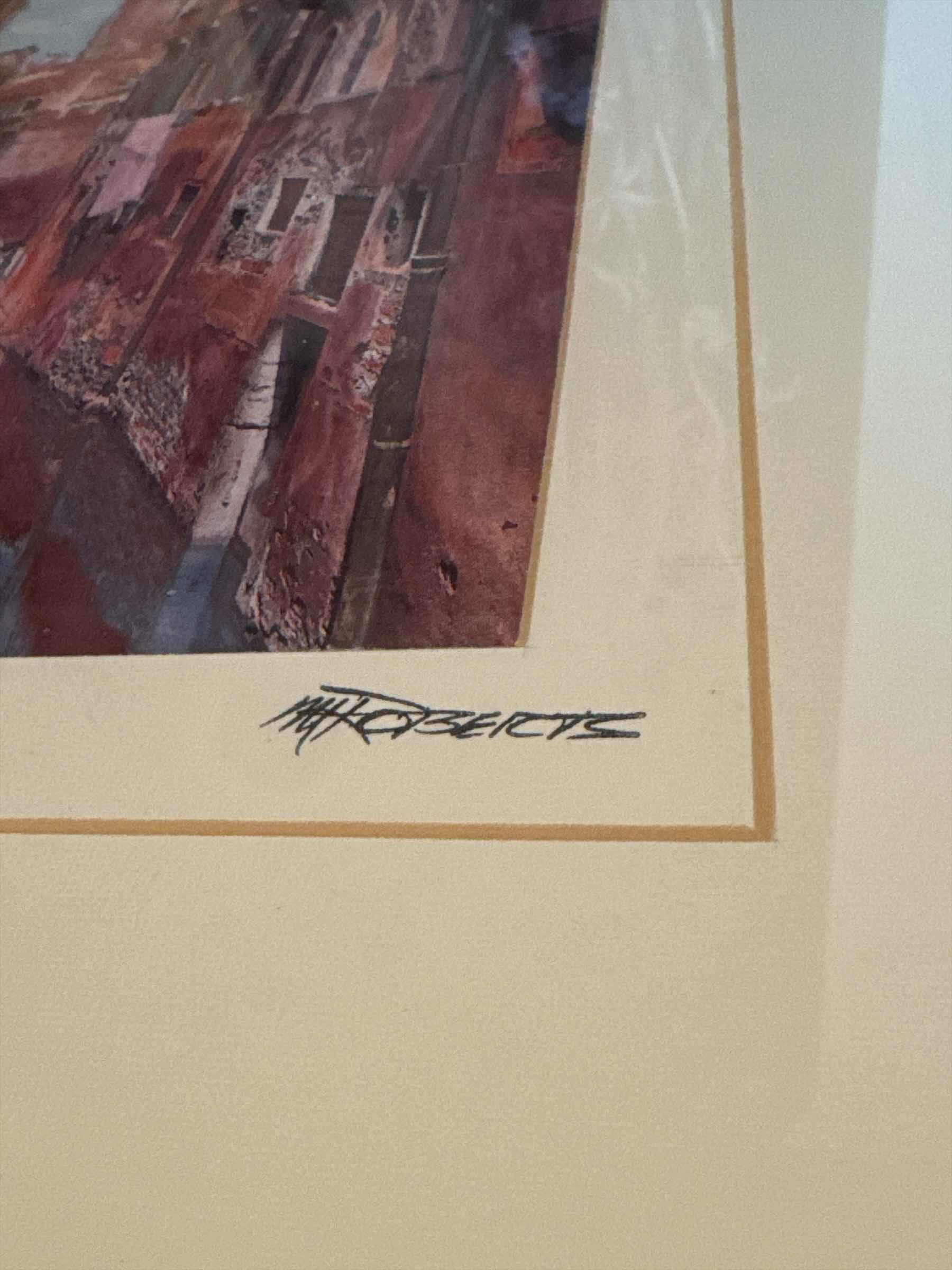 Photo 3 of 2- VINTAGE WOODEN FRAMED PRINT ART 
W18” X L22”
AND SMALLER