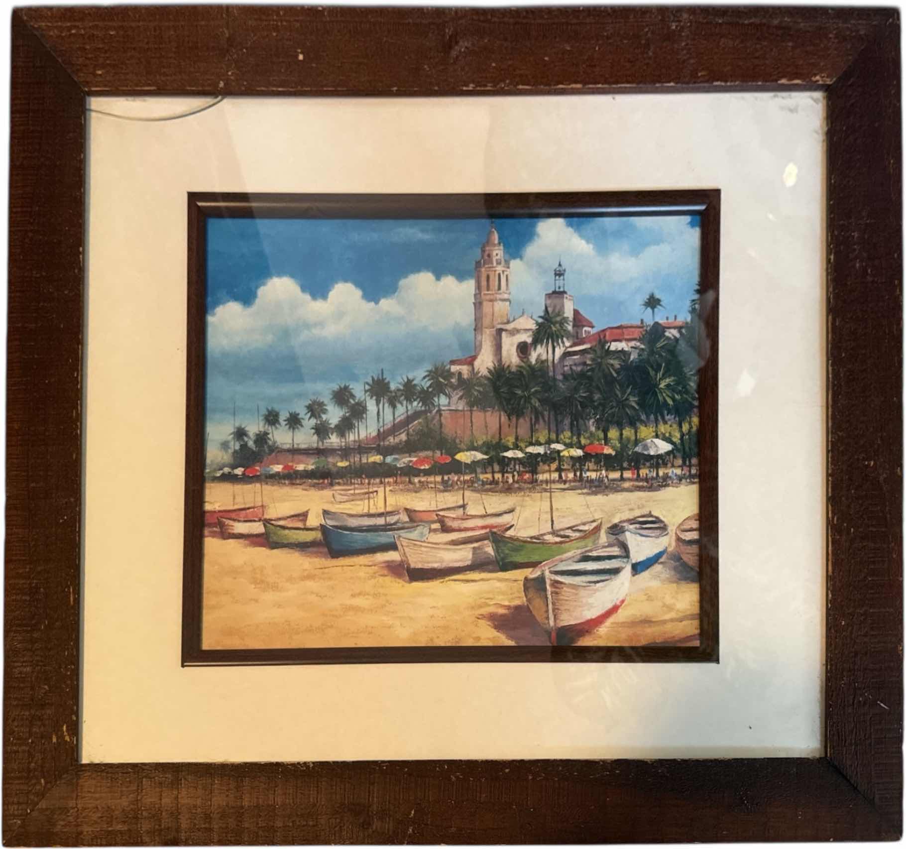 Photo 4 of 2- VINTAGE WOODEN FRAMED PRINT ART 
W18” X L22”
AND SMALLER