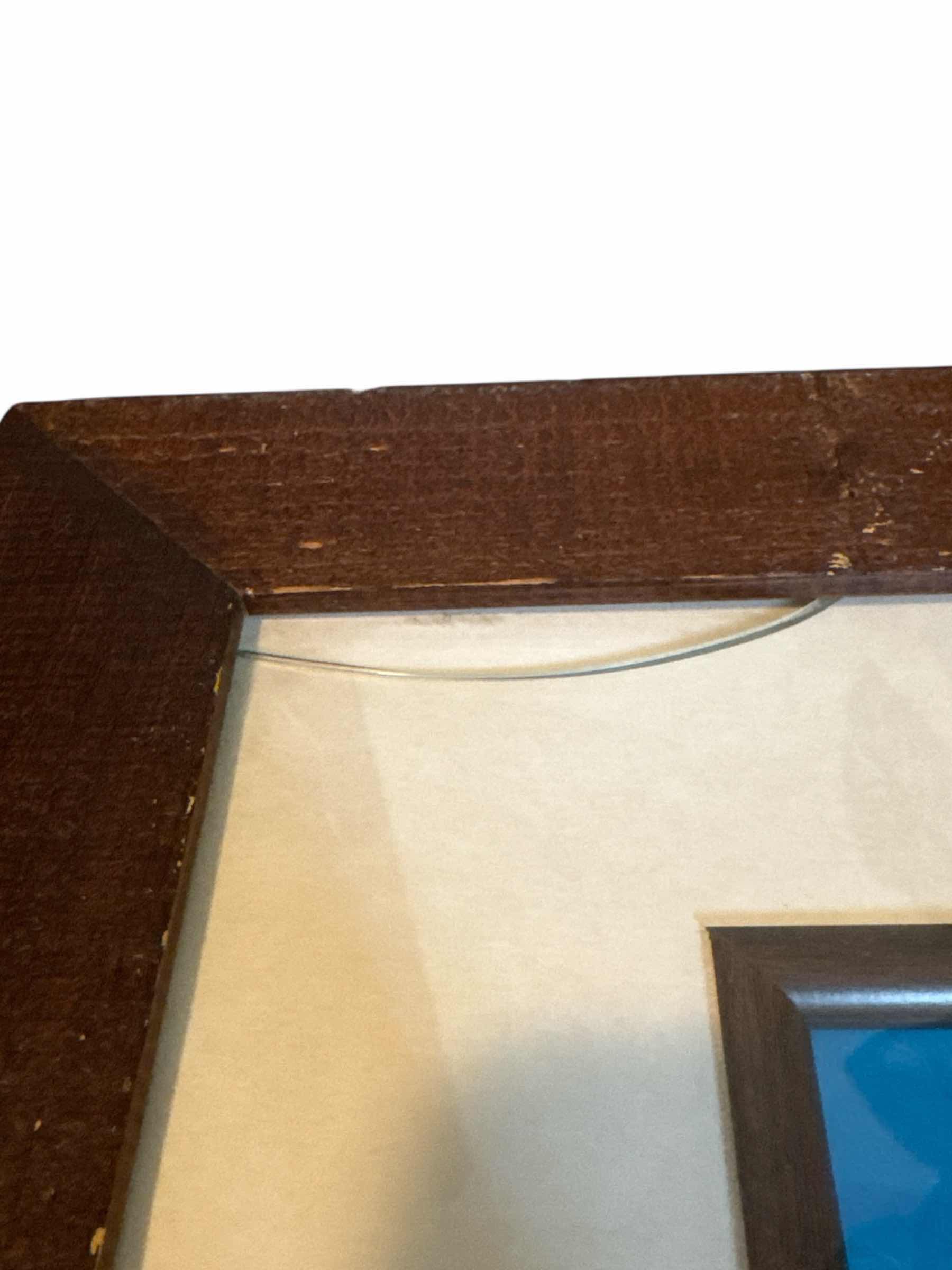 Photo 5 of 2- VINTAGE WOODEN FRAMED PRINT ART 
W18” X L22”
AND SMALLER