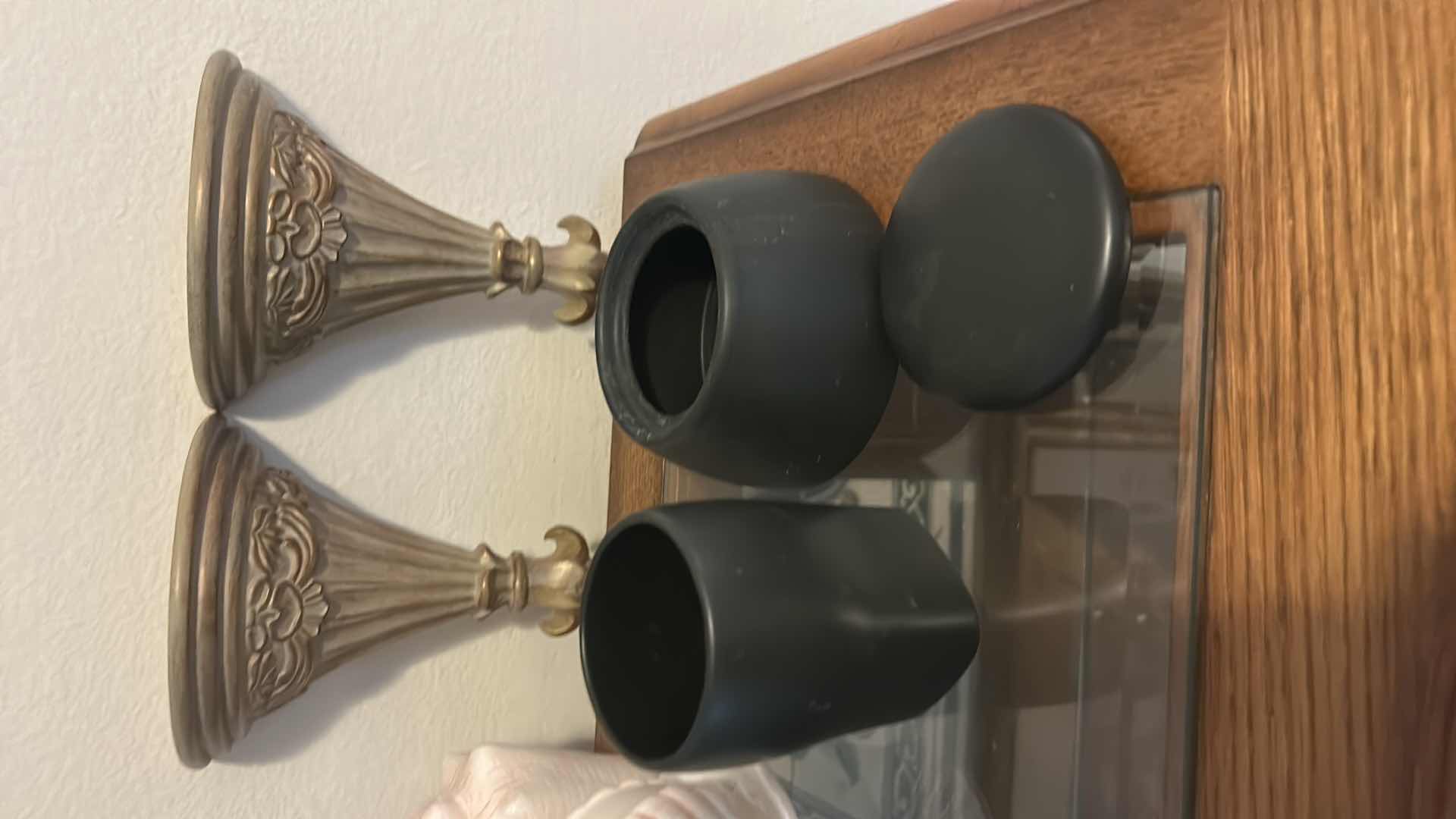 Photo 1 of BATHROOM ACCESSORIES AND 2 WALL SHELVES