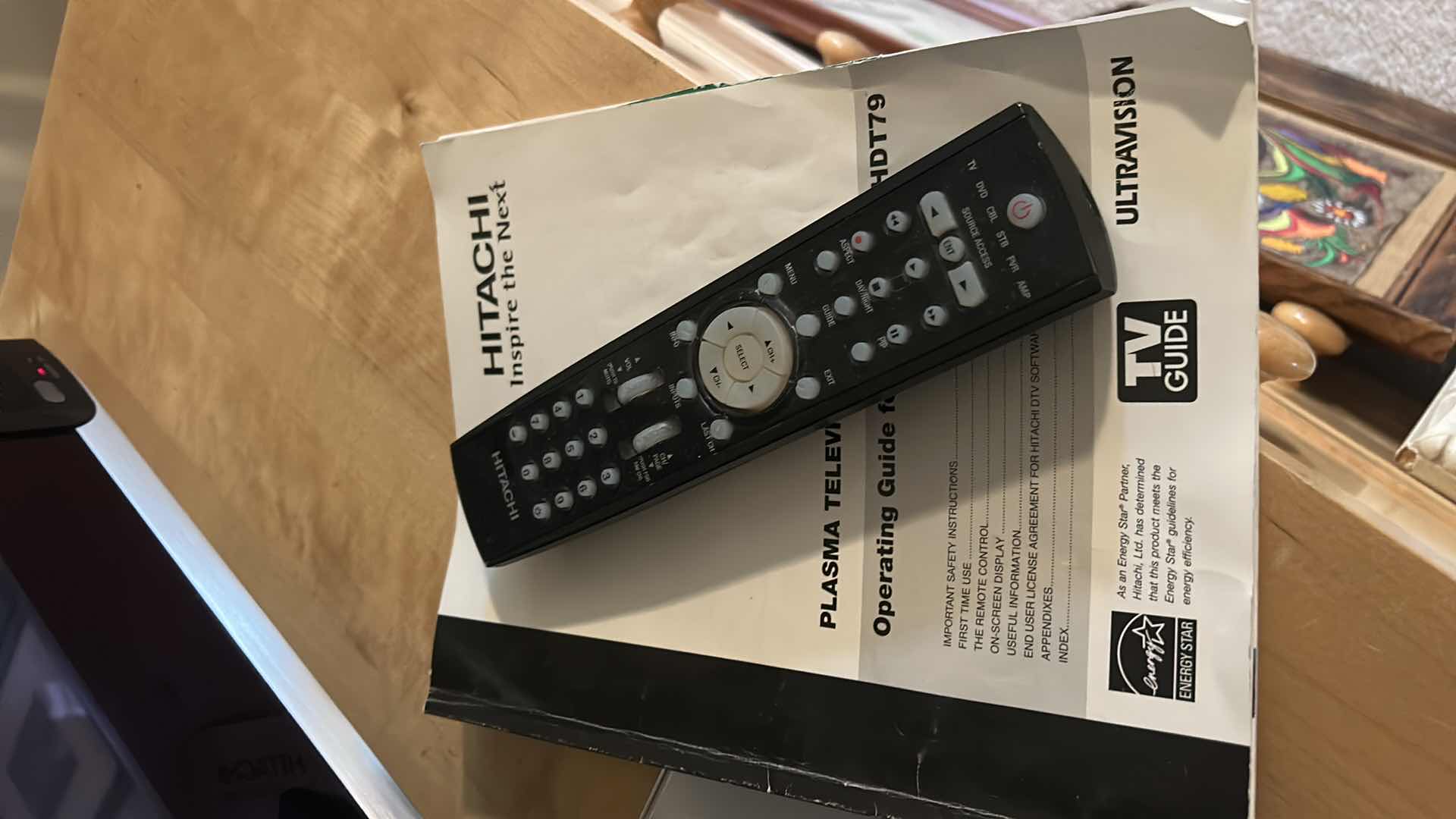 Photo 1 of 45” HITACHI TV WITH REMOTE