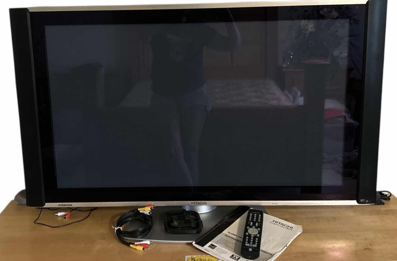 Photo 1 of 45” HITACHI TV WITH REMOTE