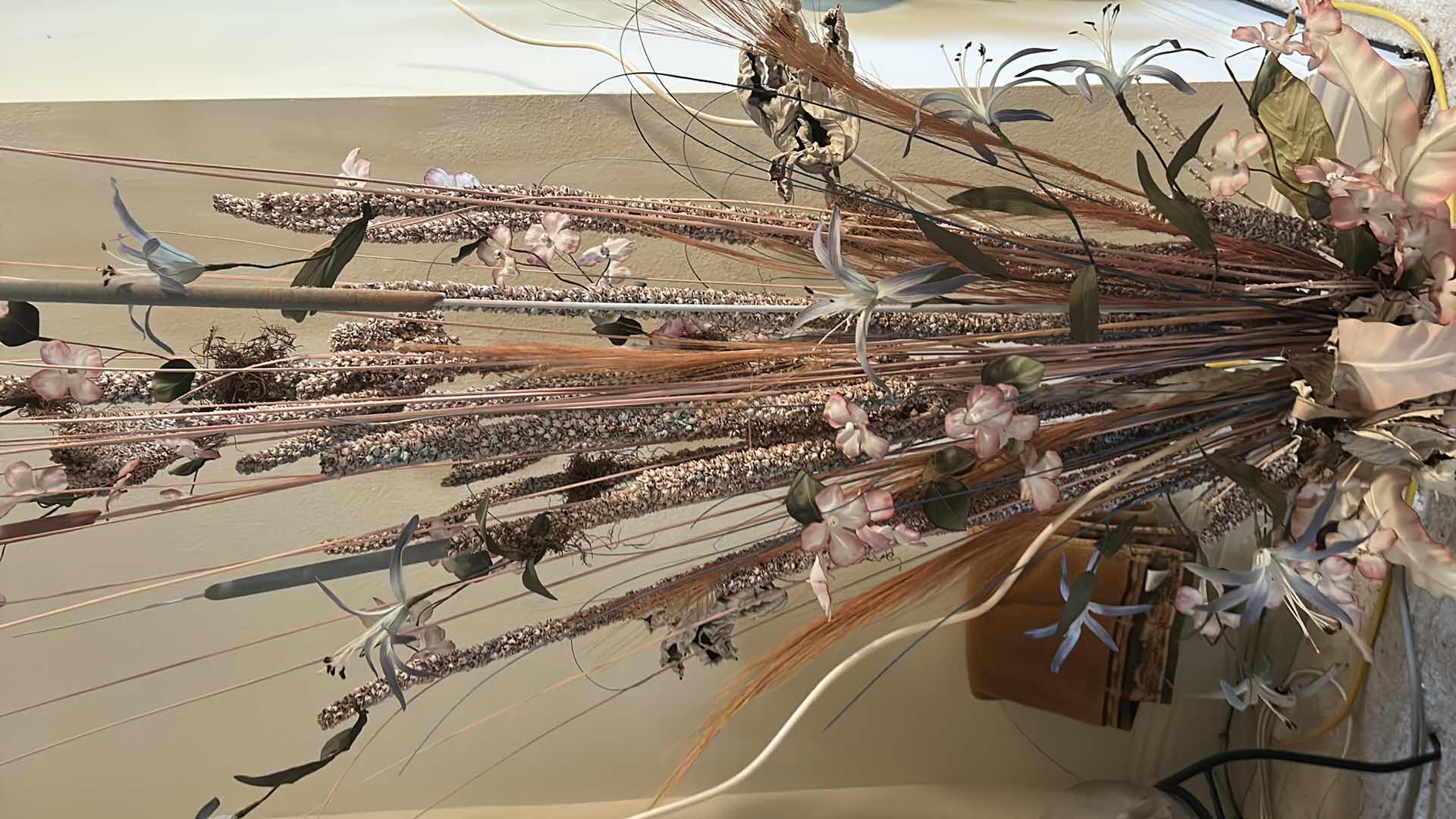 Photo 1 of 6’ TALL FAUX FLOWER ARRANGEMENT