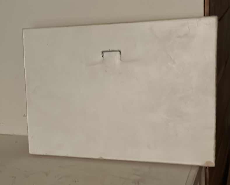 Photo 3 of PLASTER WALL SCULPTURE OF ANUBIS, THE EGYPTIAN GOD ASSOCIATED WITH MUMMIFICATION AND AFTERLIFE . 103/4” x H7.25”