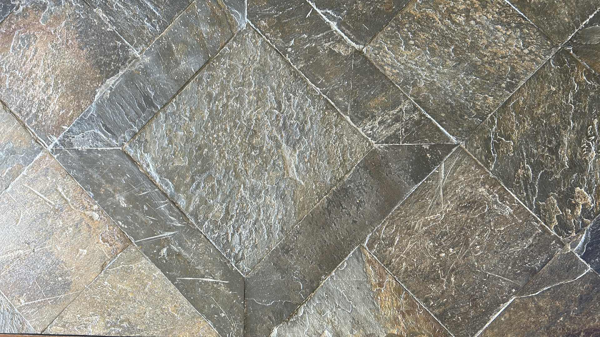 Photo 1 of SOLID WOOD MAGNUSSEN MADISON SOFA TABLE  W A SLATE INLAY TOP 50" X 19" H 29"