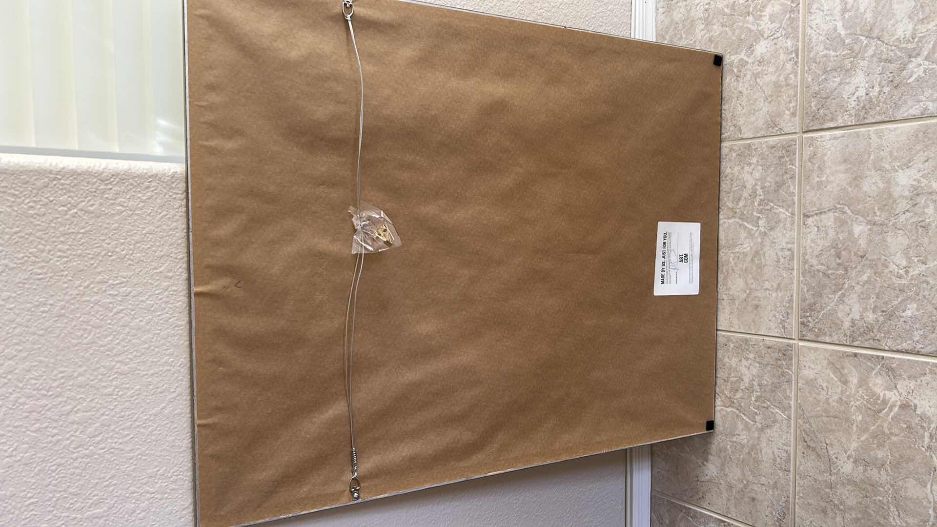 Photo 1 of GOLD FRAMED CANVAS PRINT "II MONTAGGIOBELLO " BY DENNIS CARNEY 26" X 33"