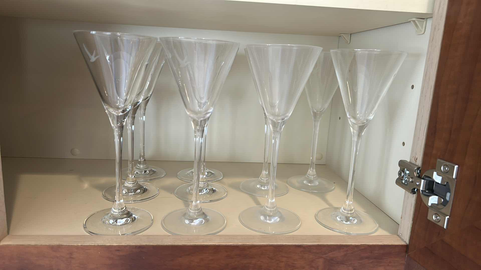 Photo 1 of 10 PCS GREY GOOSE MARTINI STEMWARE