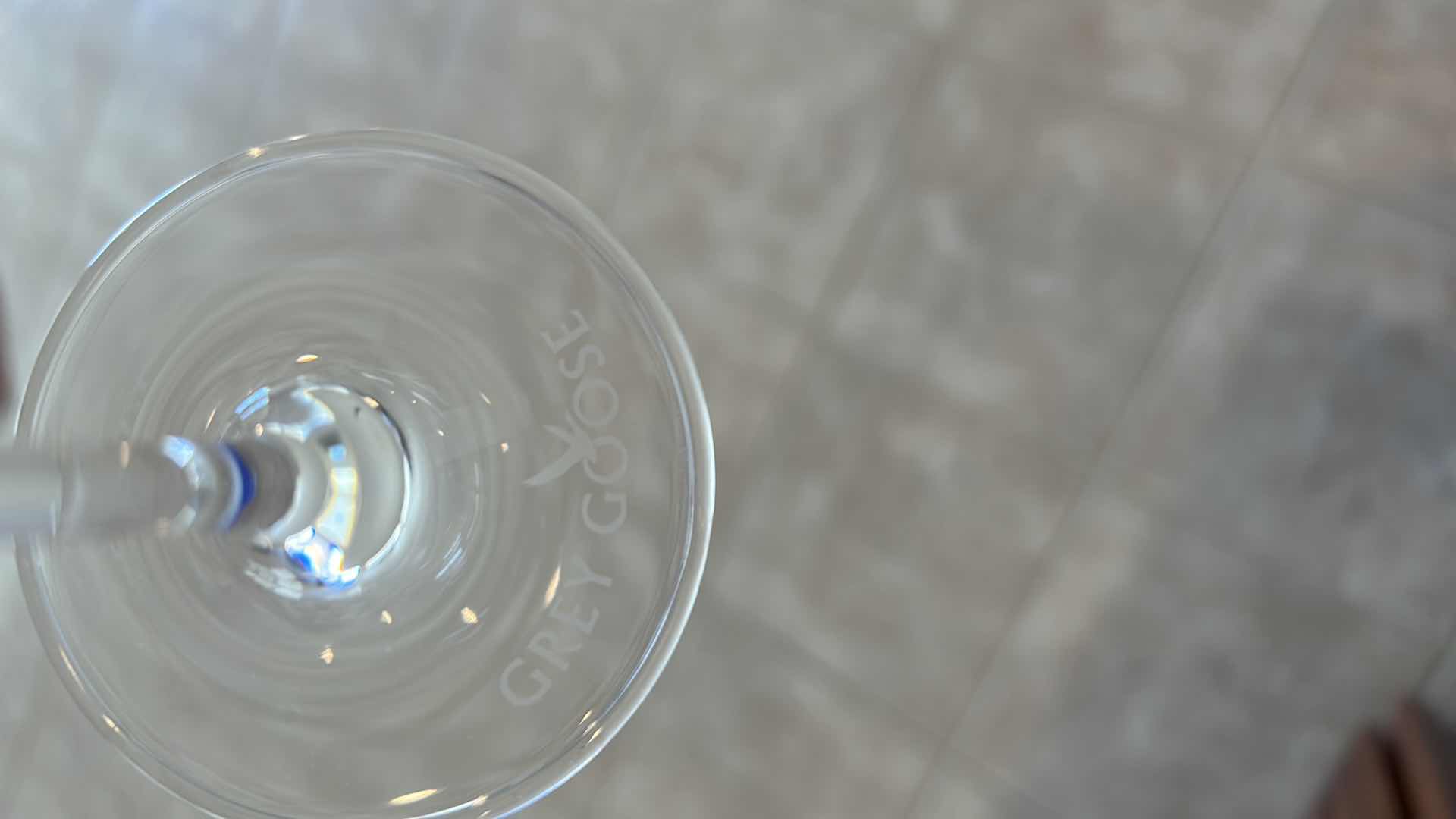 Photo 1 of 10 PCS GREY GOOSE MARTINI STEMWARE