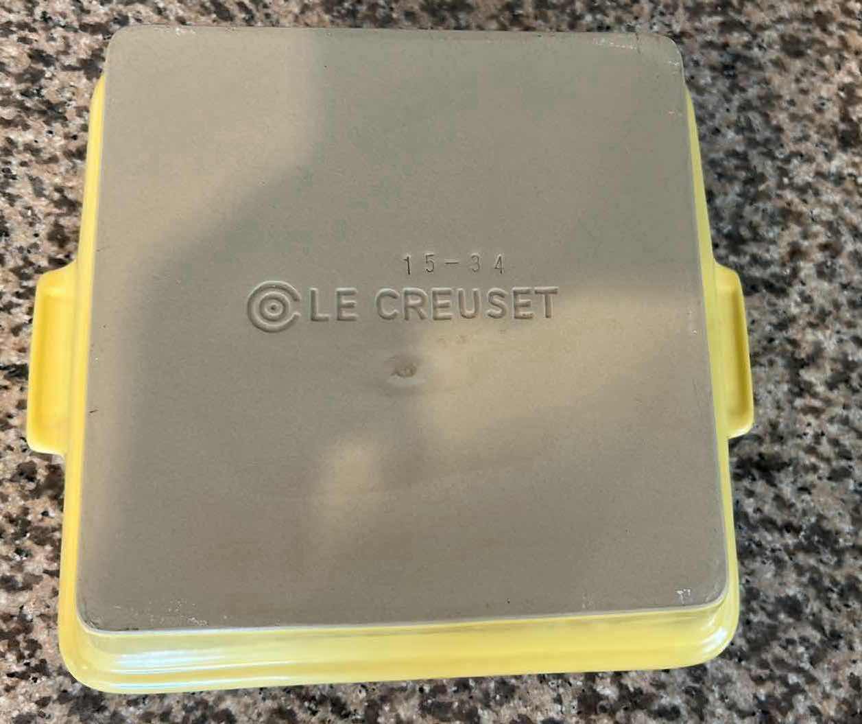 Photo 1 of LE CREUSET HERITAGE STONEWARE RECTANGULAR COVERED CASSEROLE