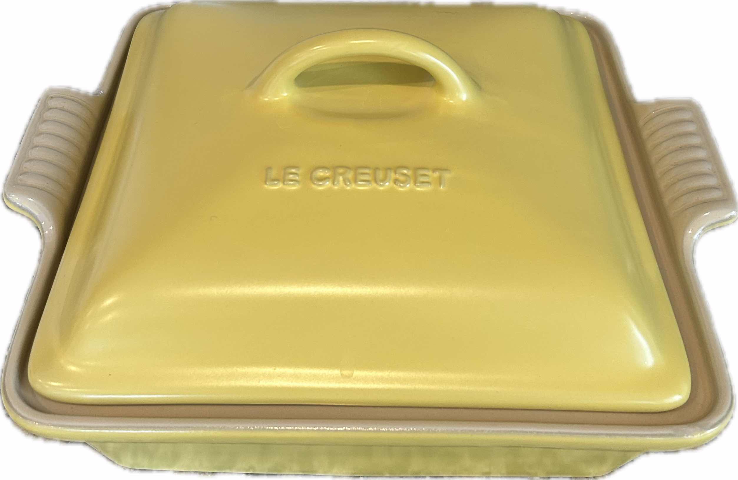 Photo 1 of LE CREUSET HERITAGE STONEWARE RECTANGULAR COVERED CASSEROLE