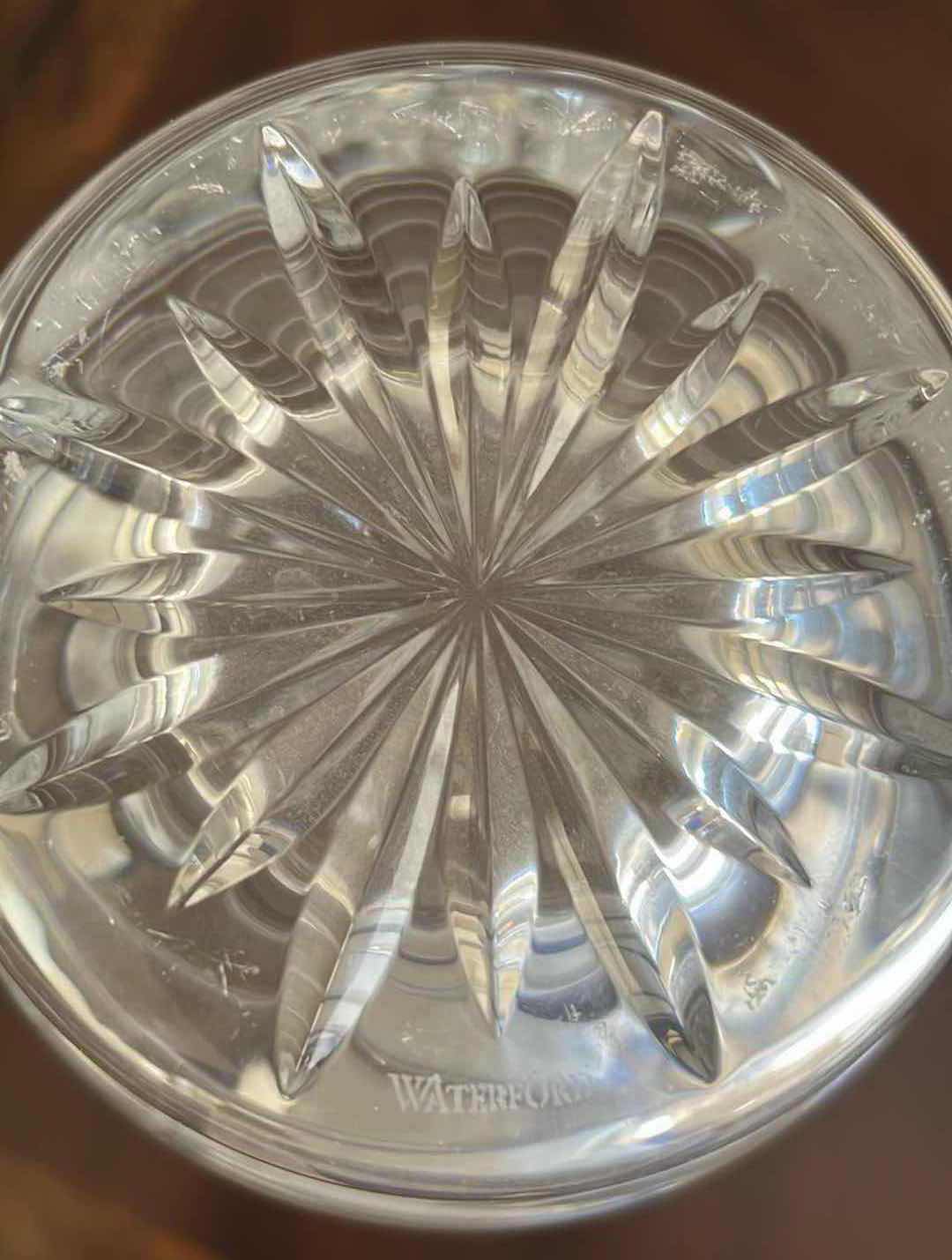 Photo 1 of WATERFORD CRYSTAL WISTERIA  VASE H 11"