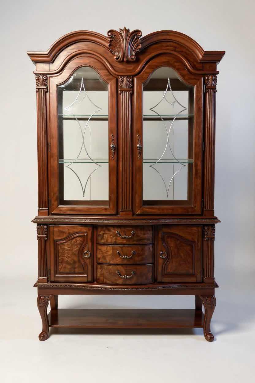 Photo 1 of MAHOGANY NEO RENNASANCE BUFFET & HUTCH 60" X 90" 