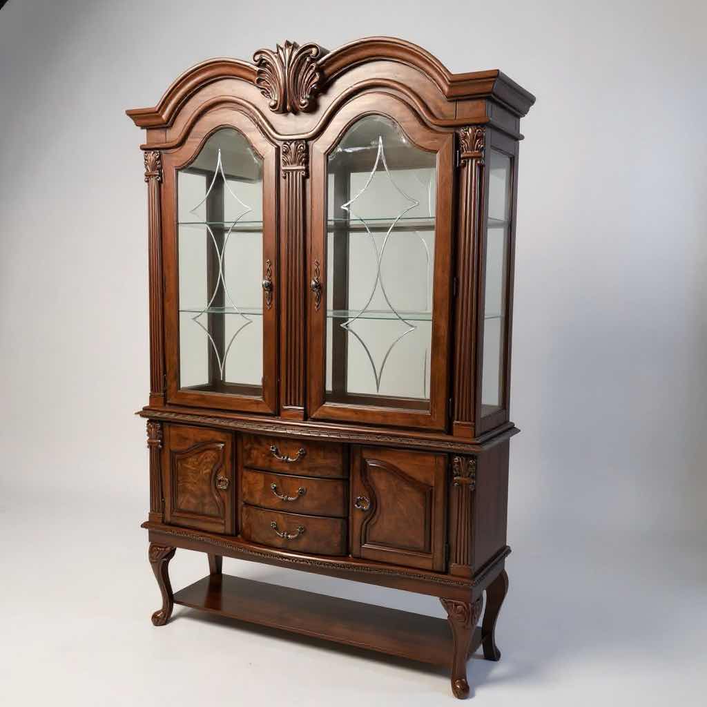 Photo 1 of MAHOGANY NEO RENNASANCE BUFFET & HUTCH 60" X 90" 