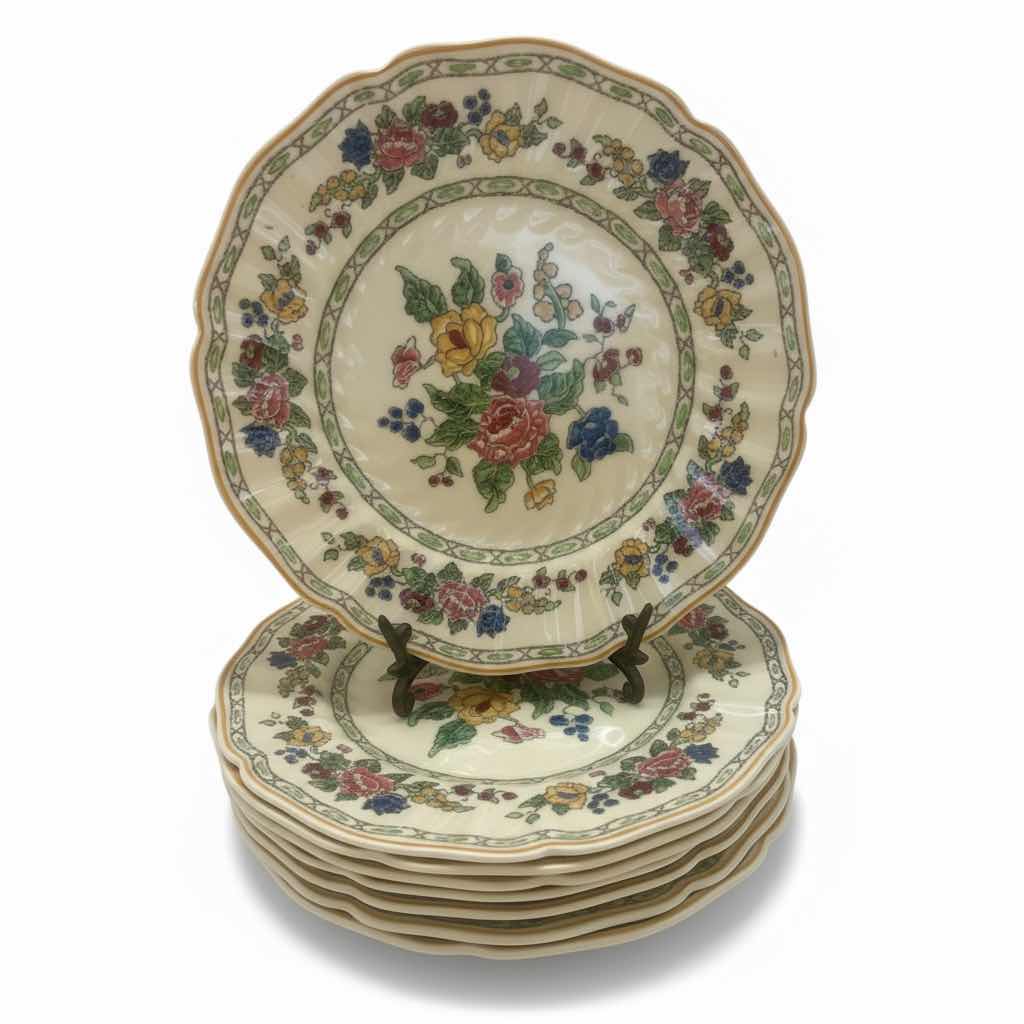 Photo 1 of 8 - ROYAL DOULTON THE CAVENDISH SALAD PLATES 8.5”