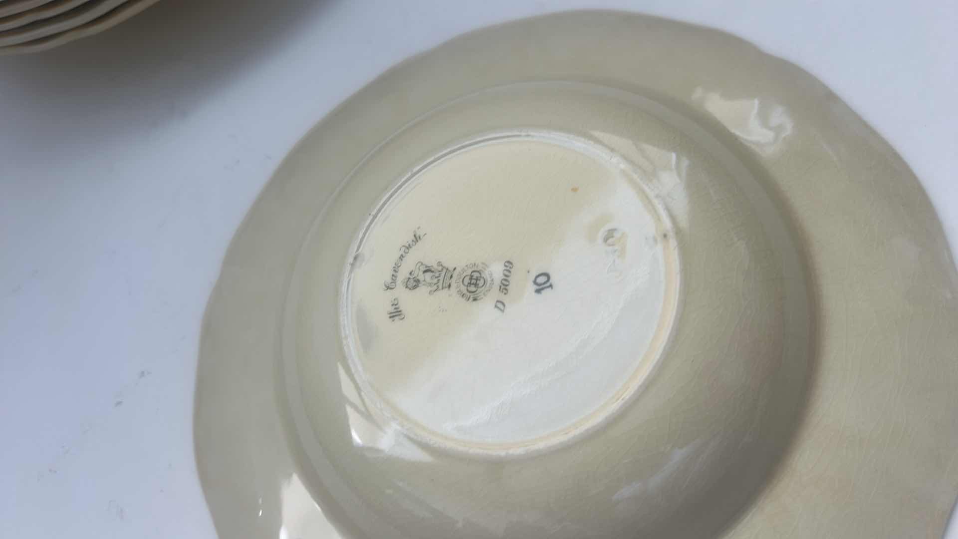 Photo 1 of 8 - ROYAL DOULTON THE CAVENDISH SALAD BOWLS  8.5”