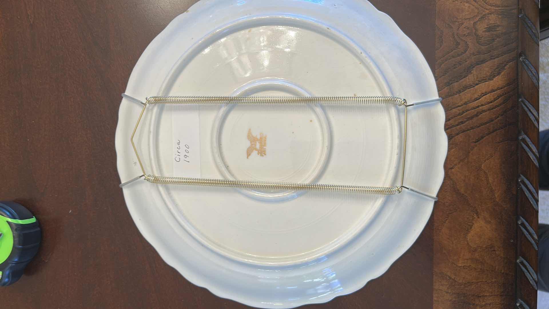 Photo 1 of HOMER LAUGHLIN ART CHINA PLATE "CURRANT PATTERN"