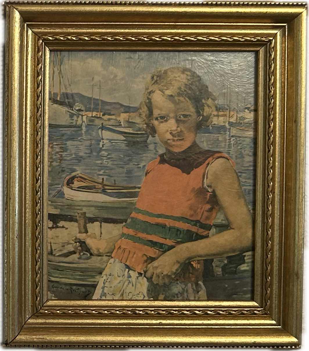 Photo 1 of 2 GOLD FRAMED PRINTS "SEA DREAMS" " SEA URCHIN " 9" X 10"