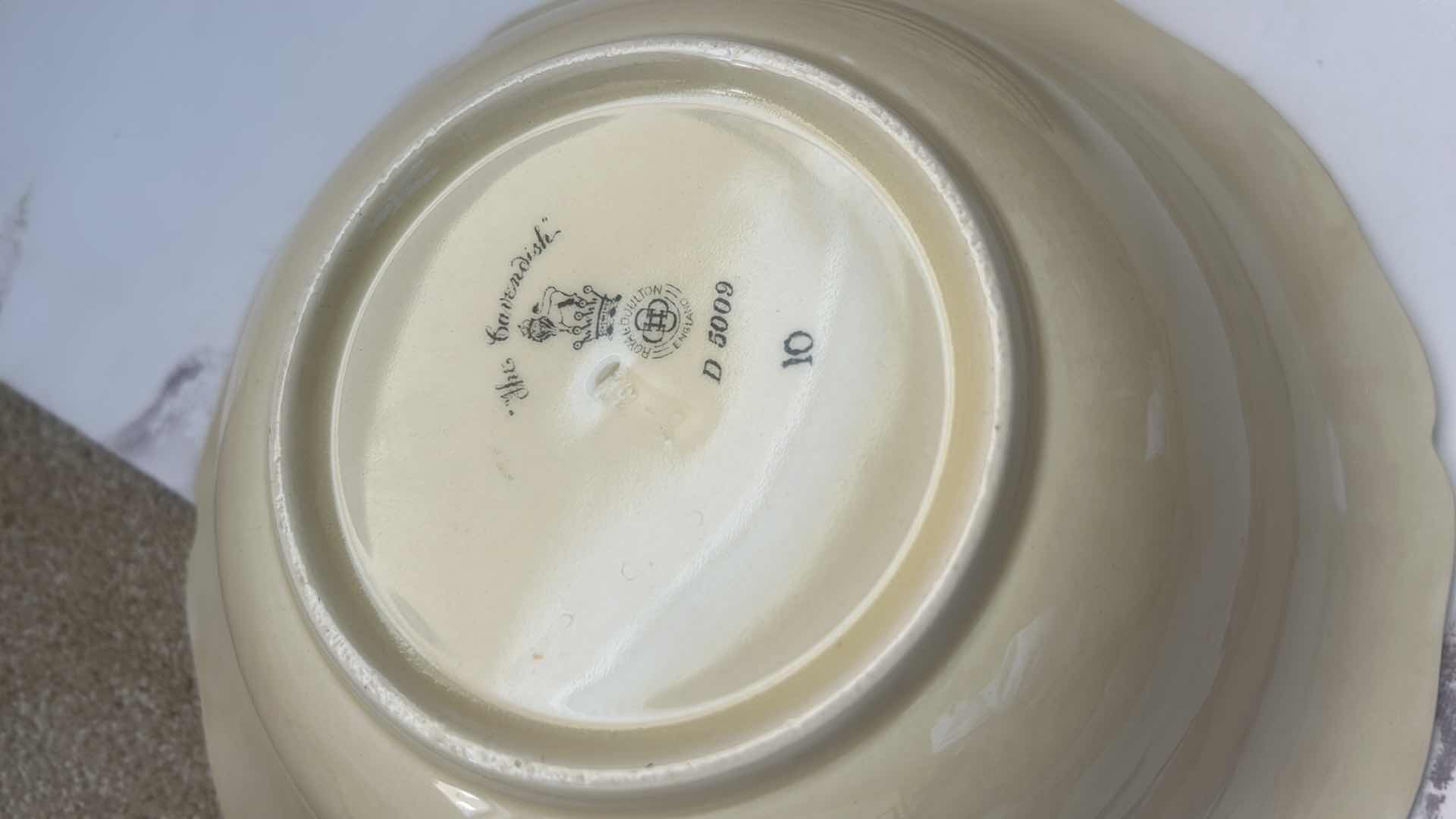 Photo 1 of 7 - ROYAL DOULTON THE CAVENDISH BOWLS AND MORE