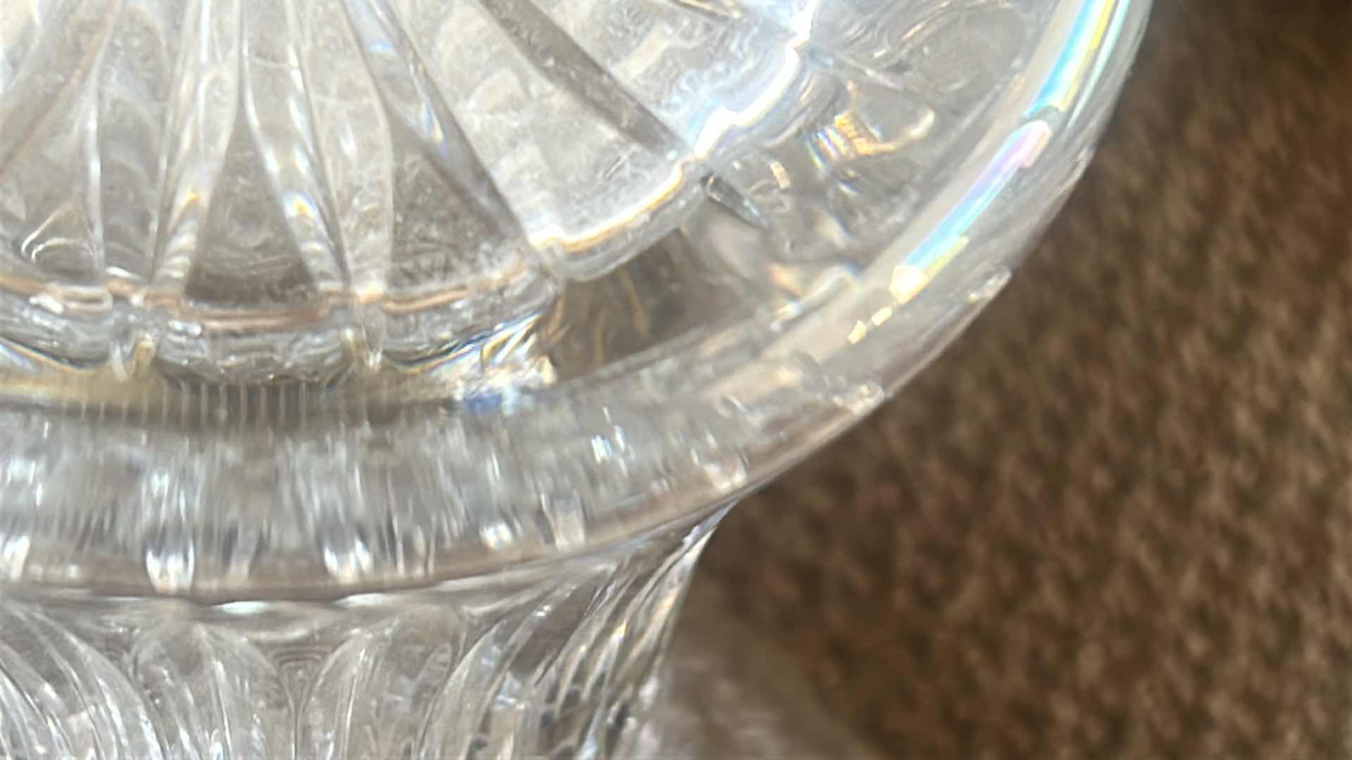 Photo 1 of WATERFORD CRYSTAL VASE H12” $495