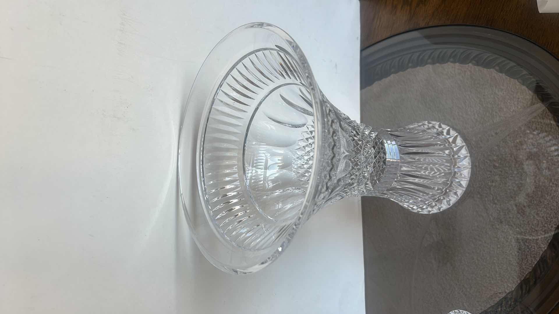 Photo 1 of WATERFORD CRYSTAL VASE H12” $495