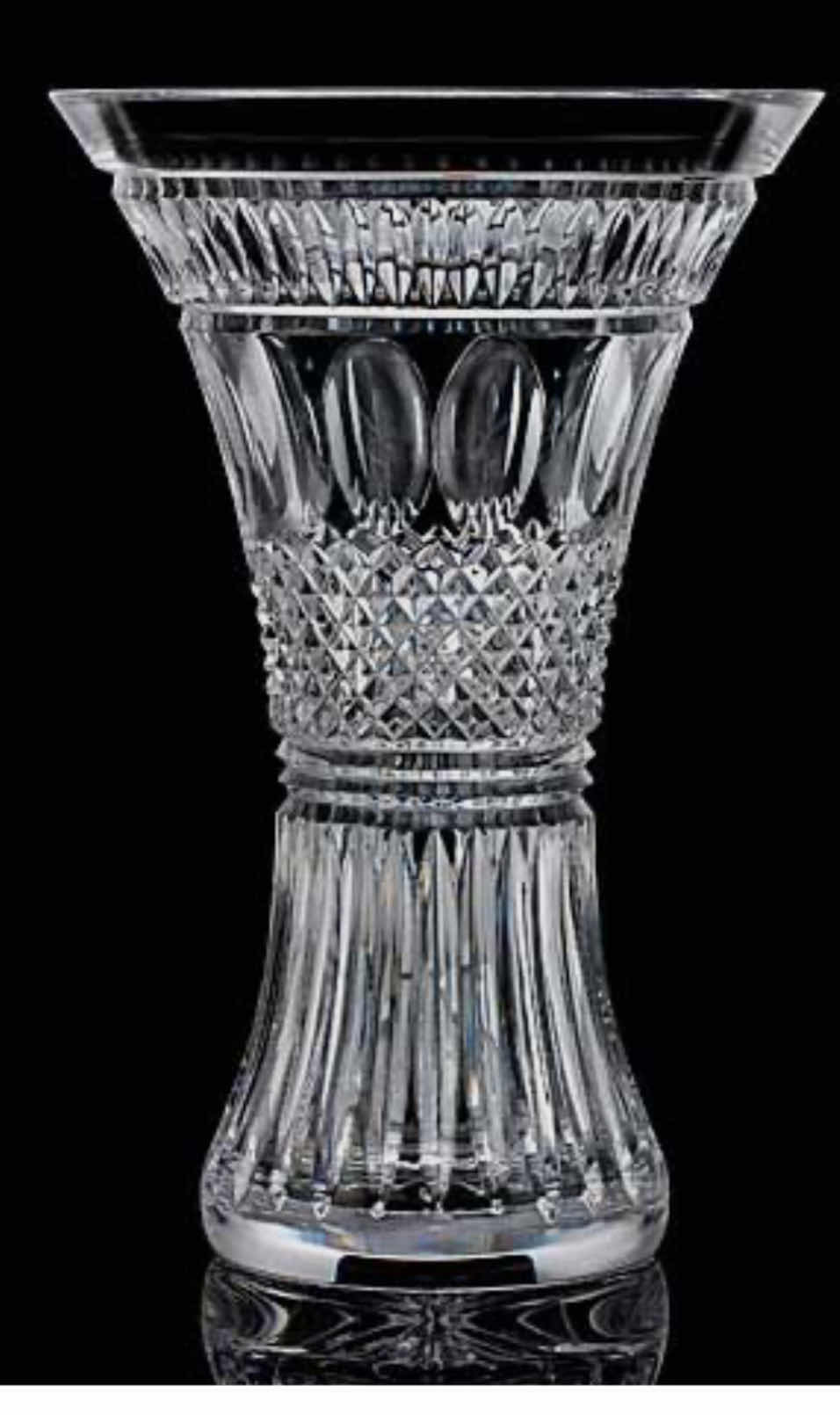 Photo 1 of WATERFORD CRYSTAL VASE H12” $495