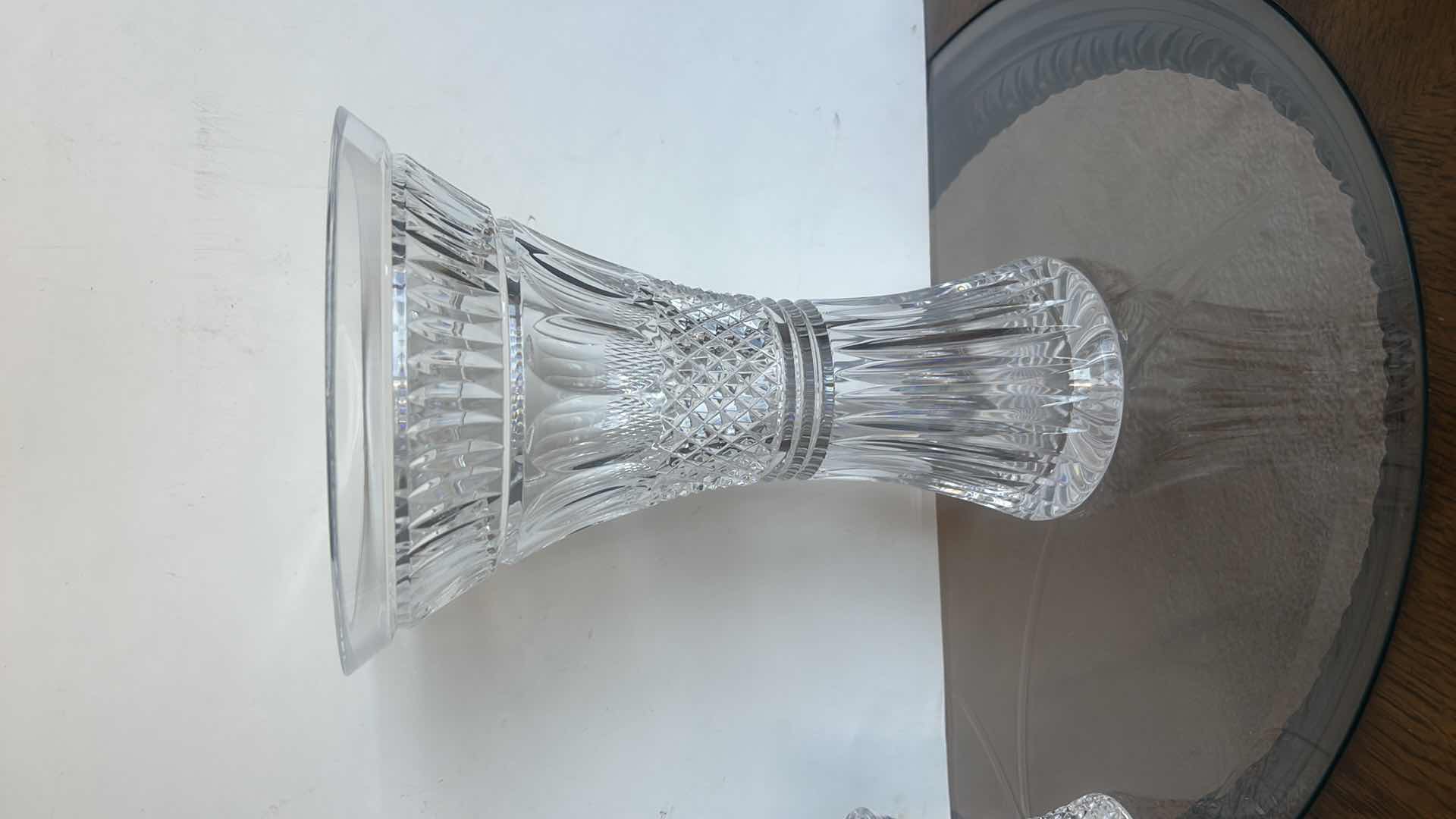 Photo 1 of WATERFORD CRYSTAL VASE H12” $495