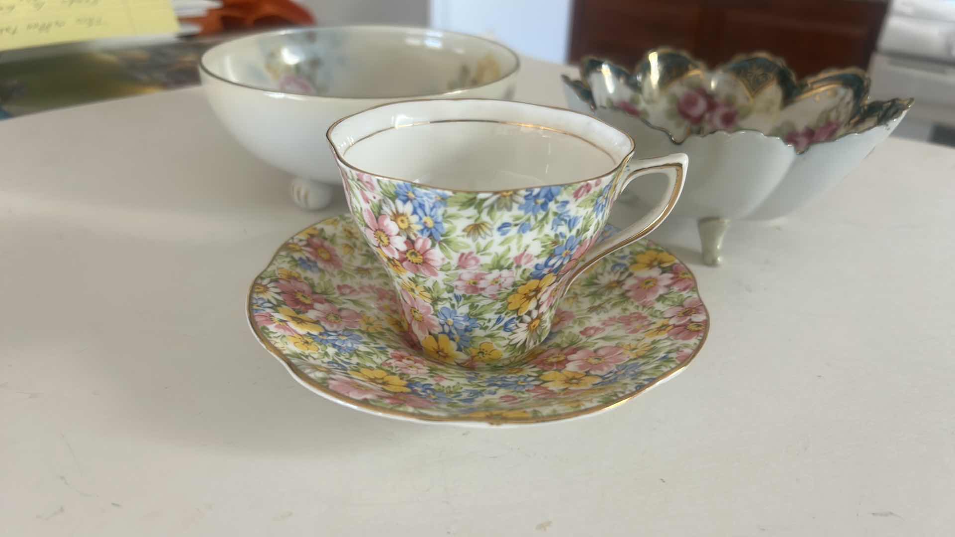 Photo 1 of 4 VINTAGE PORCELAIN PIECES