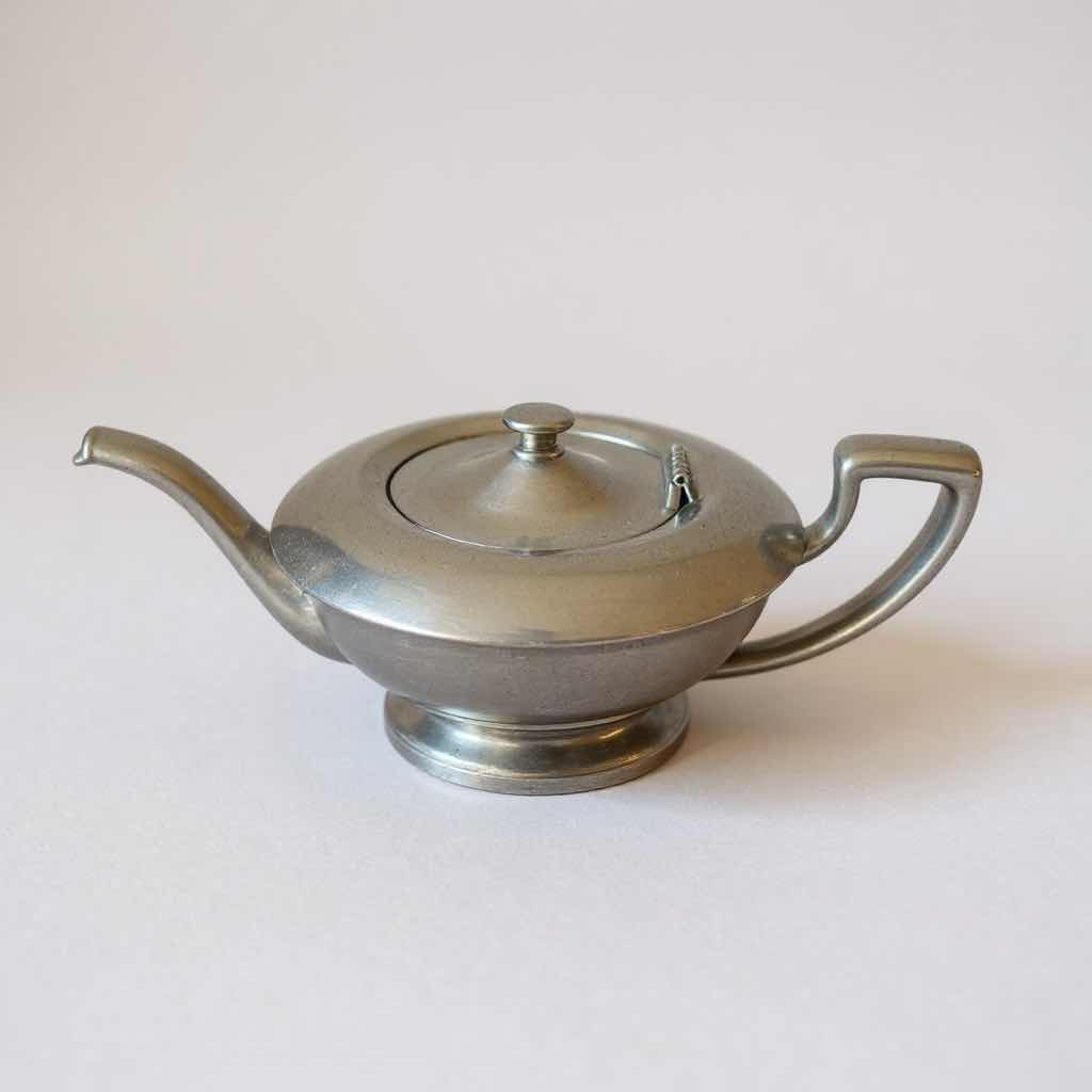 Photo 1 of TRADE CONTINENTAL PEWTER TEA POT