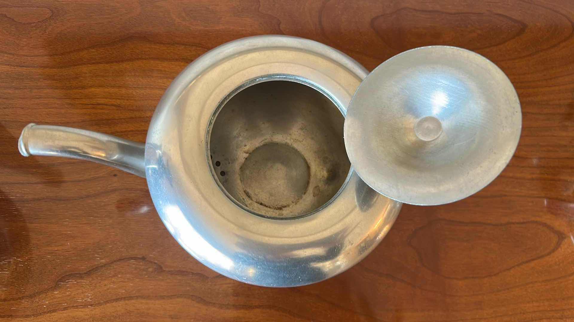 Photo 1 of TRADE CONTINENTAL PEWTER TEA POT