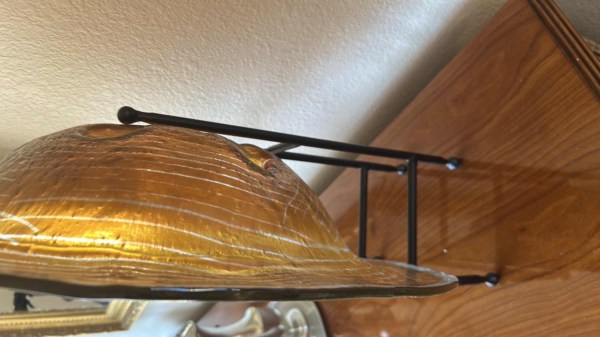 Photo 1 of 20" GLASS DECORATIVE BOWL