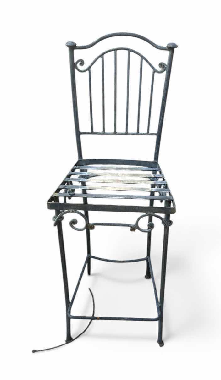 Photo 1 of HEAVY METAL BARSTOOL SEAT HEIGHT 28.5”