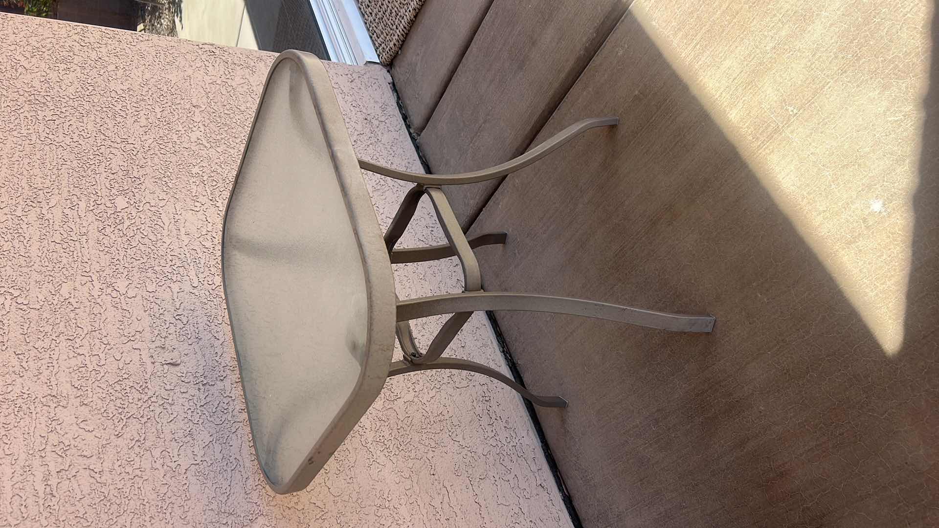 Photo 1 of PATIO TABLE 24“ x 24“ x H28”