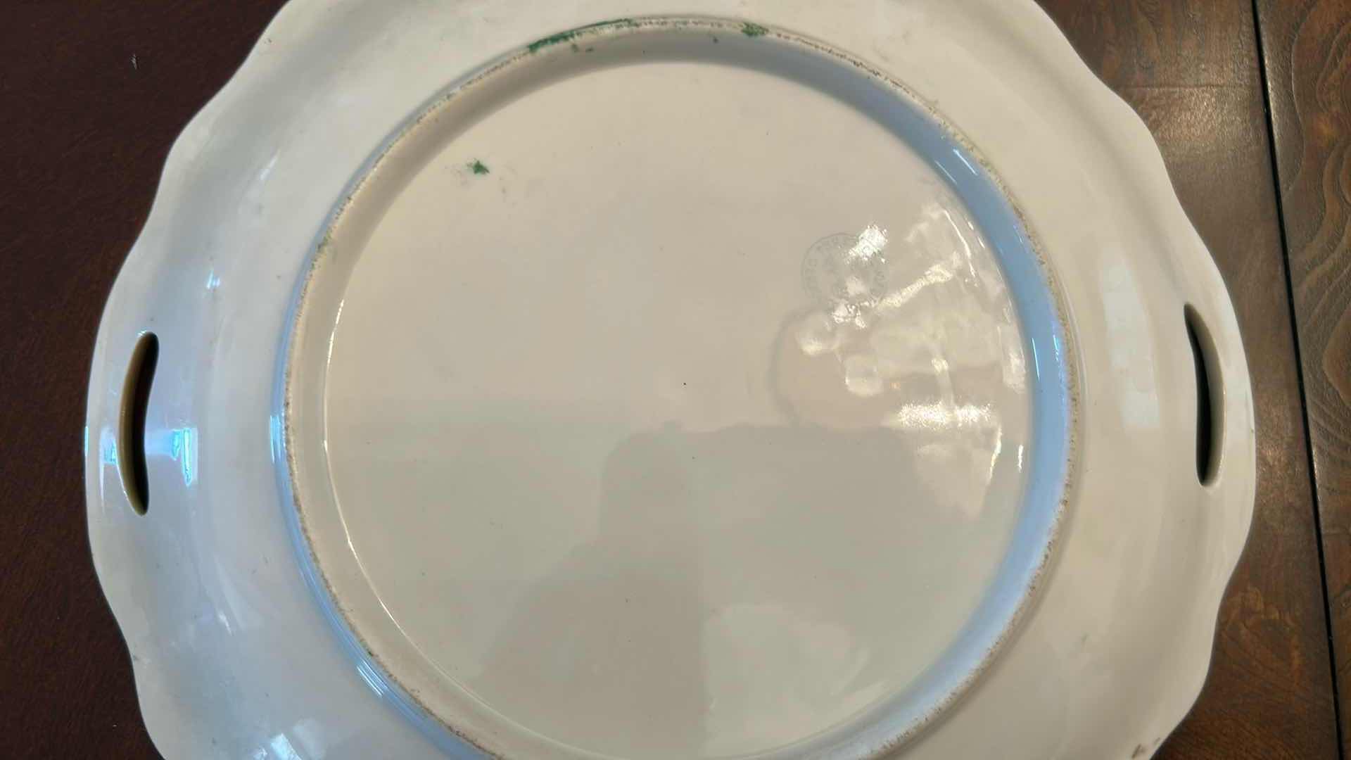 Photo 1 of ANTIQUE GERMANY THREE CROWN CHINA PLATE W 10"