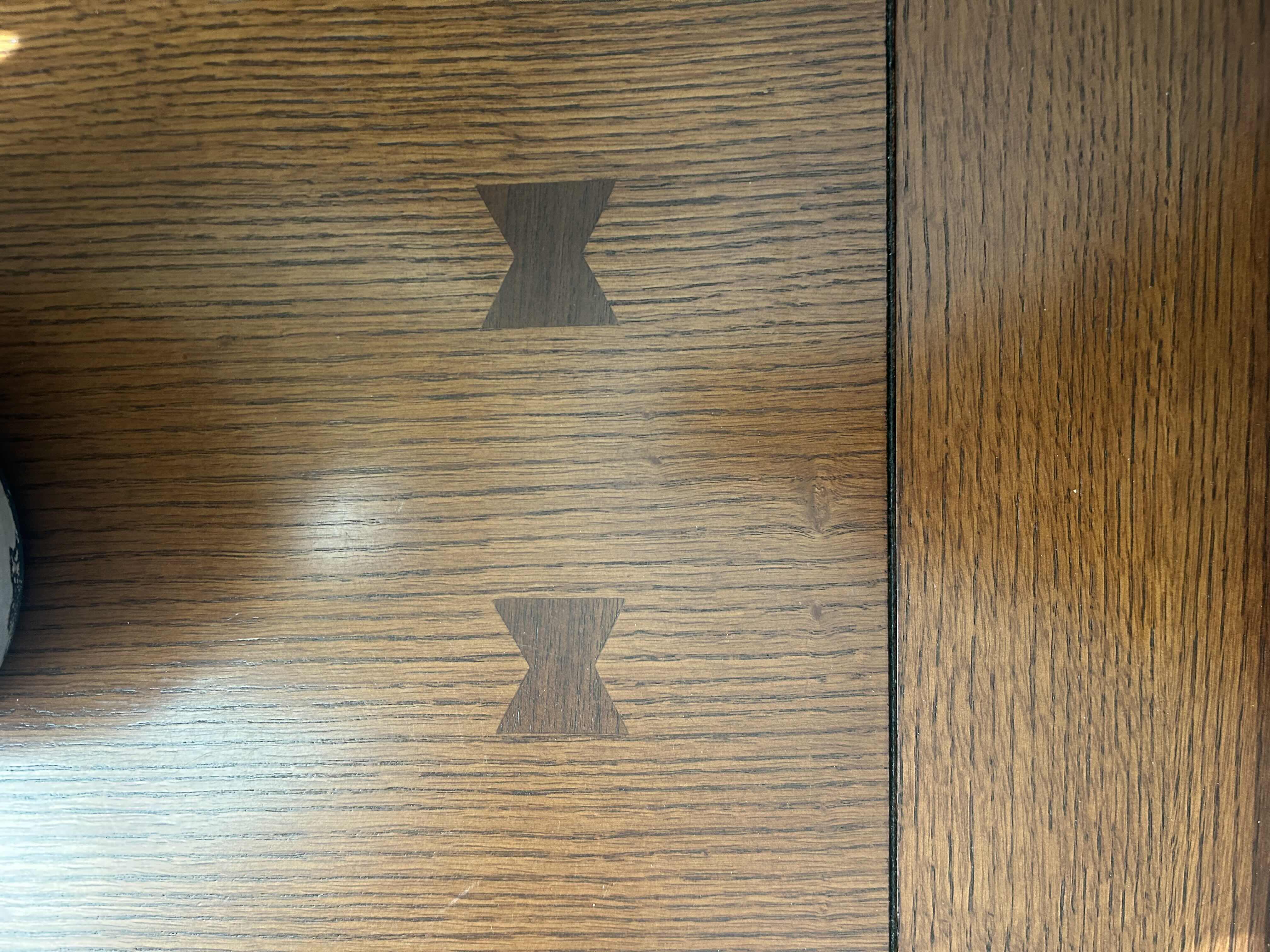 Photo 1 of RC WILLEY MISSION STYLE END TABLE W LOWER SHELF 24" X 27" H 24"