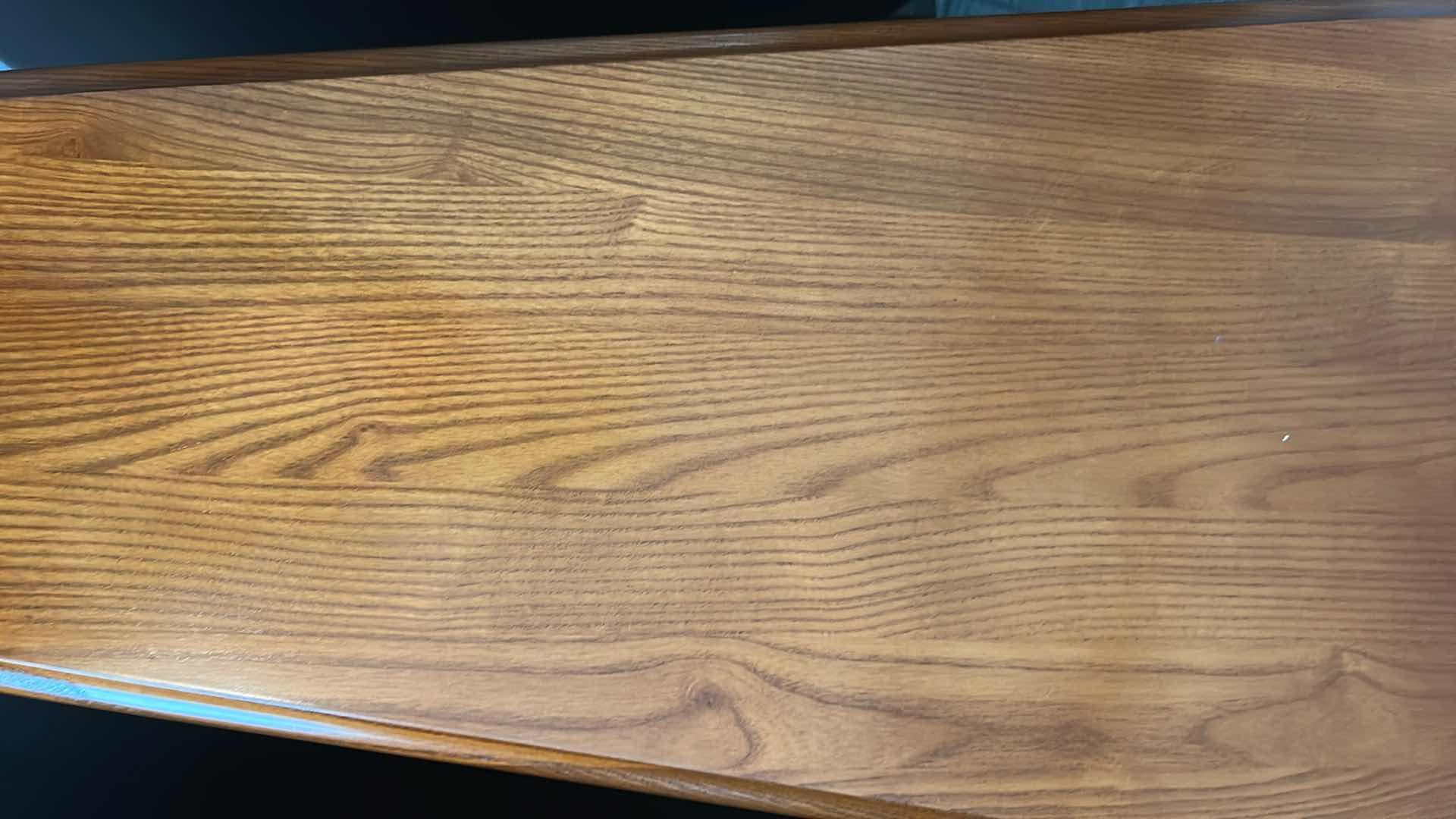 Photo 1 of MISSION STYLE OAK SIDE TABLE W BOTTOM SHELF 24" H 24"