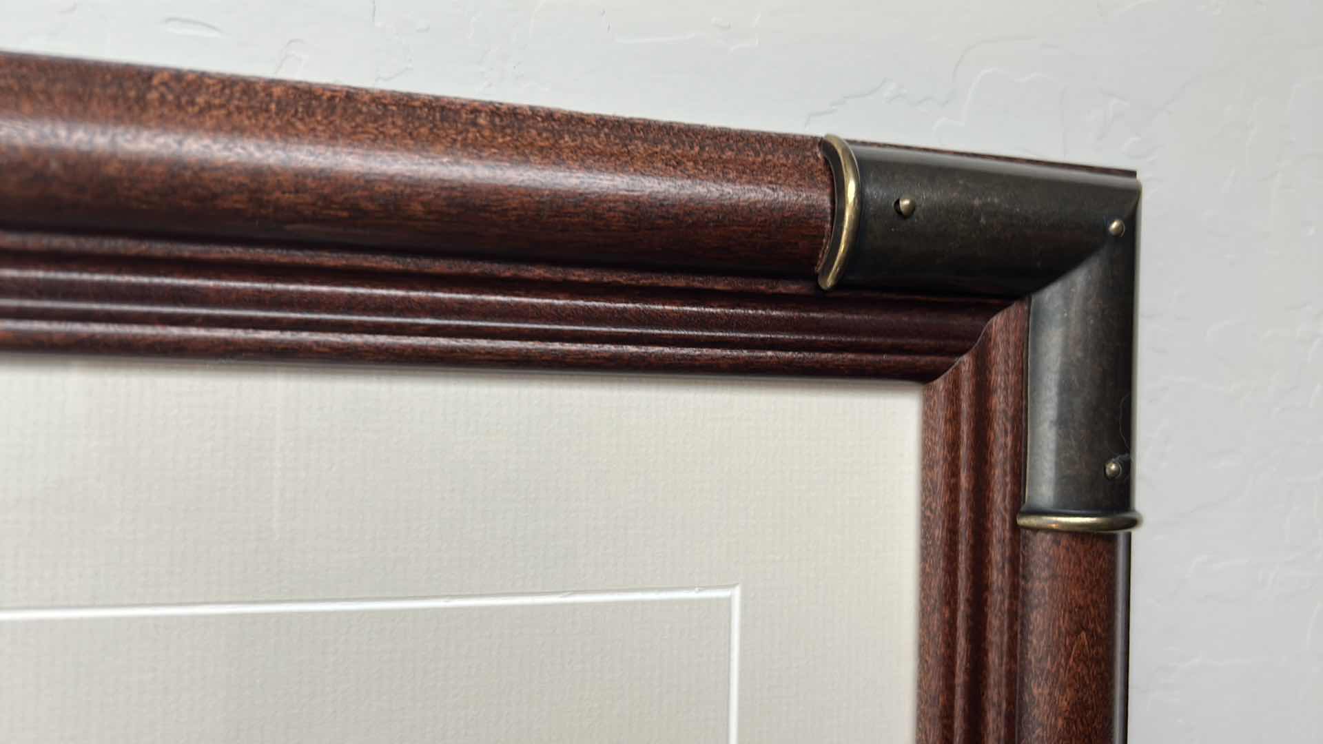 Photo 1 of WOOD FRAMED "THE ALERT" BY FREDERIC REMINGTON 28" X 32"